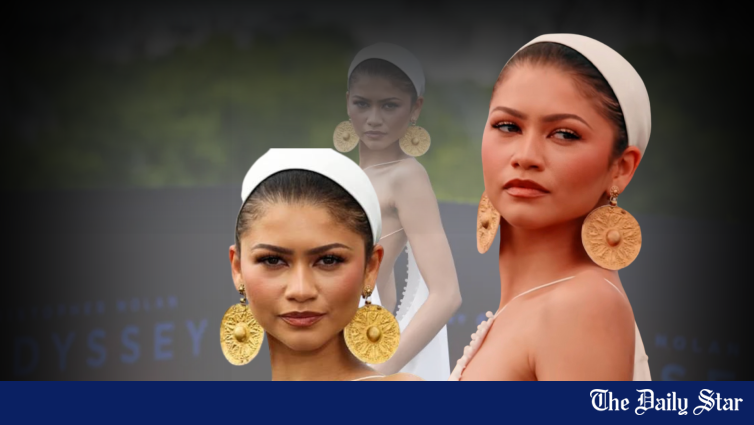 The Odyssey premiere turned Zendaya’s earrings into global headlines The Odyssey premiere turned Zendaya's earrings into global headlines