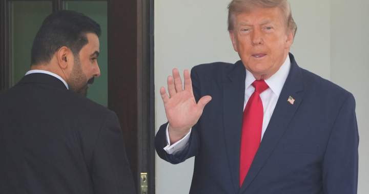 Trump backs off 20% fee threats for cargo shipped through Strait of Hormuz – National Trump backs off 20% fee threats for cargo shipped through Strait of Hormuz - National