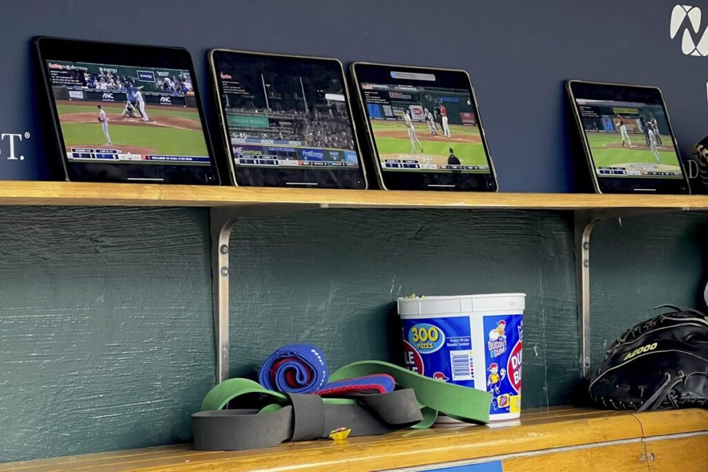 MLB cracks down on using AI via dugout iPads to help shape in MLB cracks down on using AI via dugout iPads to help shape in