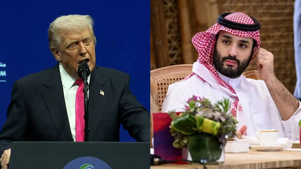 Click to play video: '‘We’re going to start working in Sudan’: Trump announces military partnership with Saudi Arabia'