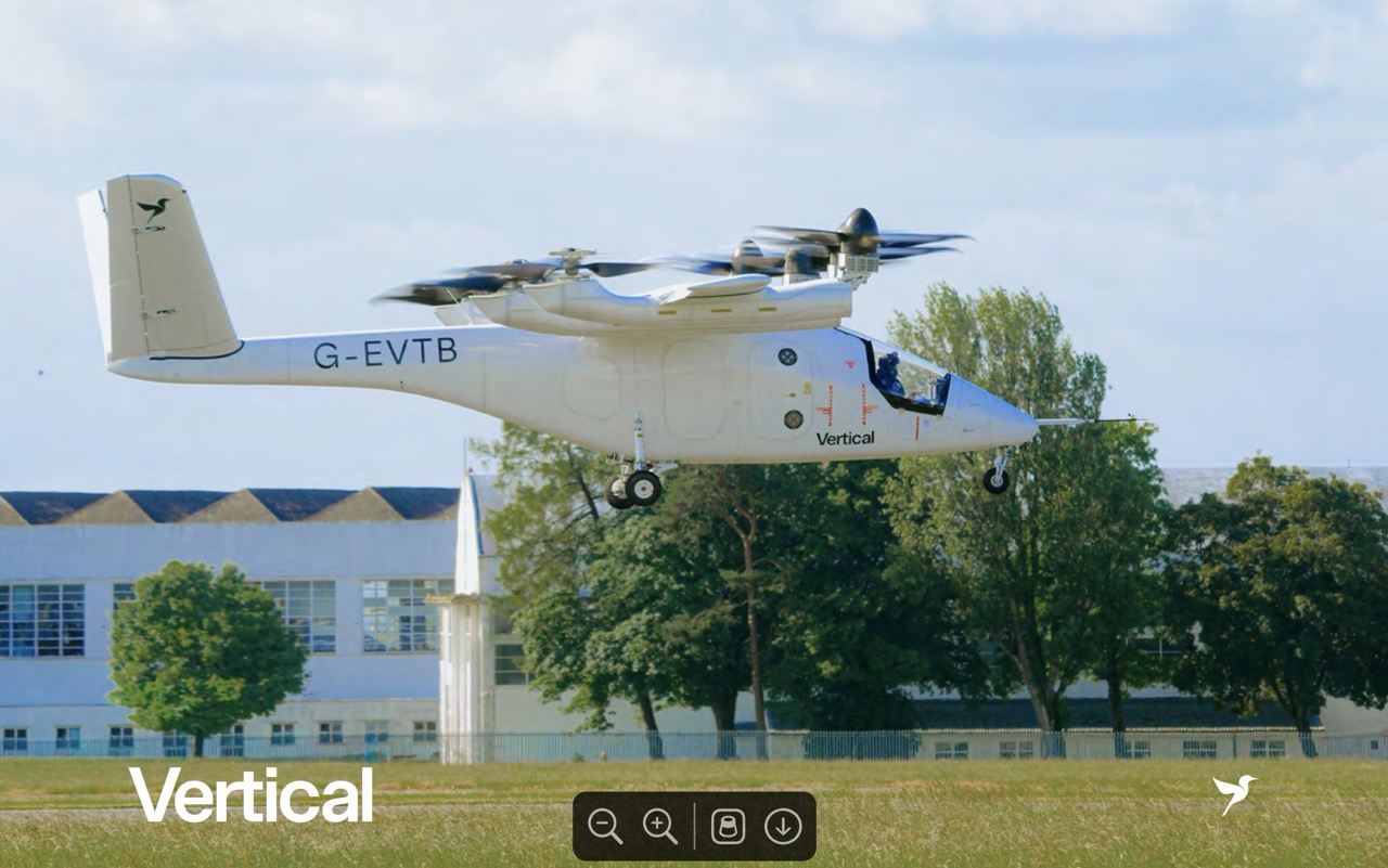 Vertical VA-1X flight tests