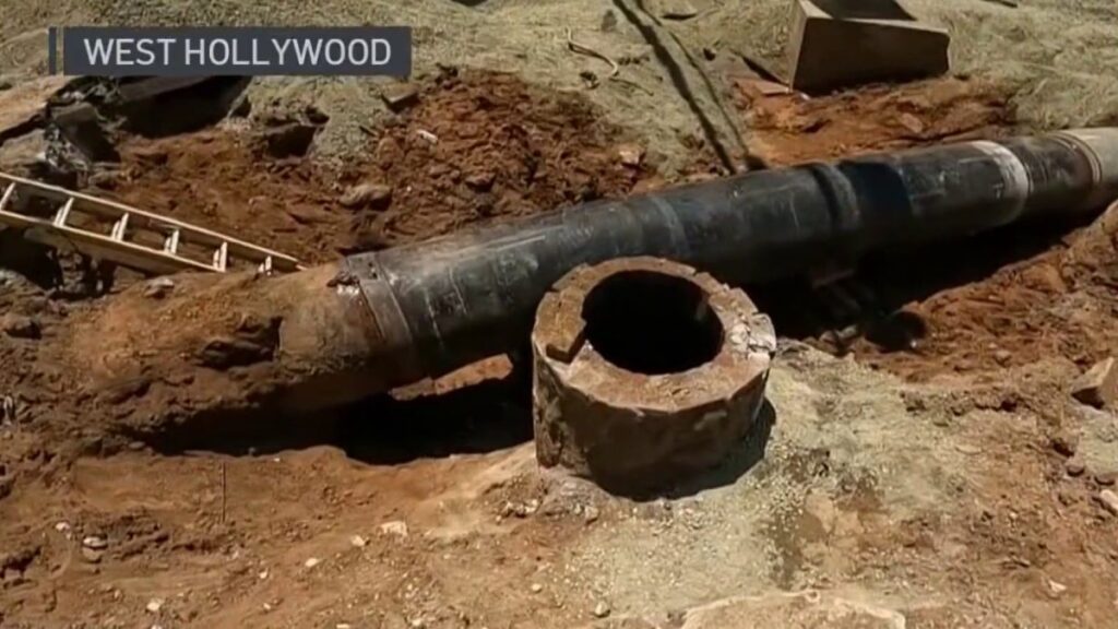 No set date for reopening Sunset Blvd. in West Hollywood as repairs continue No set date for reopening Sunset Blvd. in West Hollywood as repairs continue