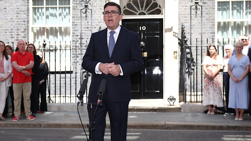 Andy Burnham takes over as UK prime minister, calls for ‘new political model’ Andy Burnham takes over as UK prime minister, calls for 'new political model'