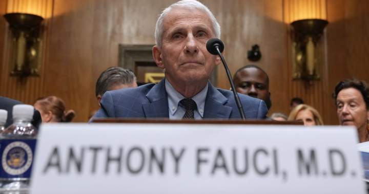 Dr. Anthony Fauci invokes Fifth Amendment in U.S. Senate pandemic hearing – National Dr. Anthony Fauci invokes Fifth Amendment in U.S. Senate pandemic hearing - National