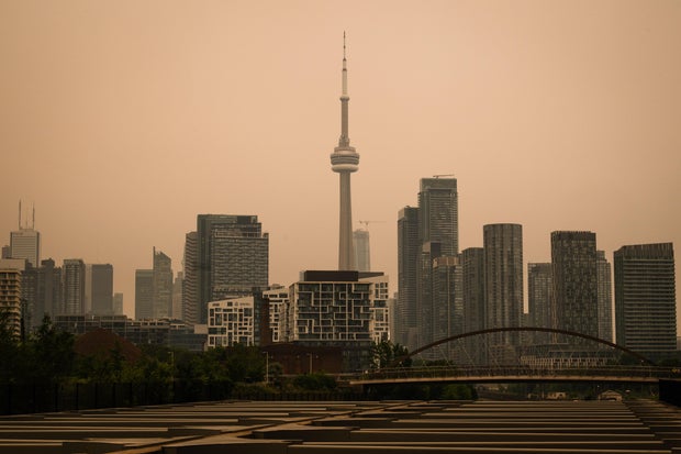 Canada Climate Wildfires Smoke