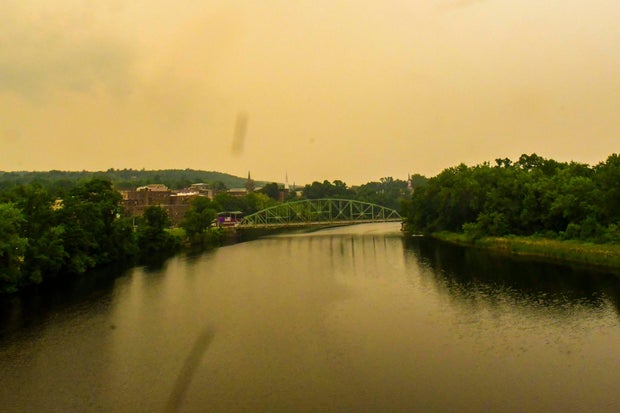 Vermont Climate Wildfires Smoke