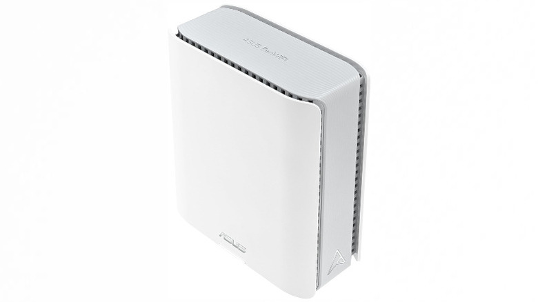 The ASUS ZenWiFi BT8 Wi-Fi 7 Mesh Router unit against a white background