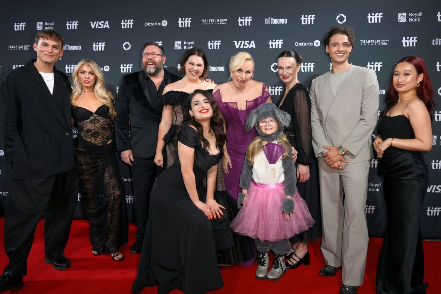 Cast and crew at the premiere of "The Deb" during the 2024 Toronto International Film Festival on September 14, 2024 in Toronto, Ontario.