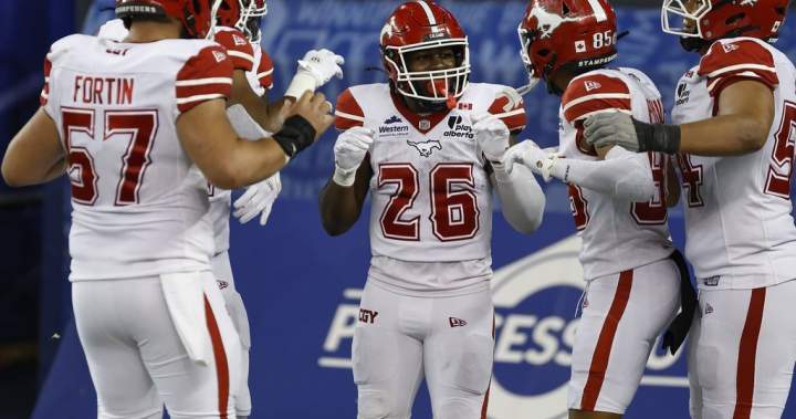 Stampeders stomp on Blue Bombers 52-30 Stampeders stomp on Blue Bombers 52-30