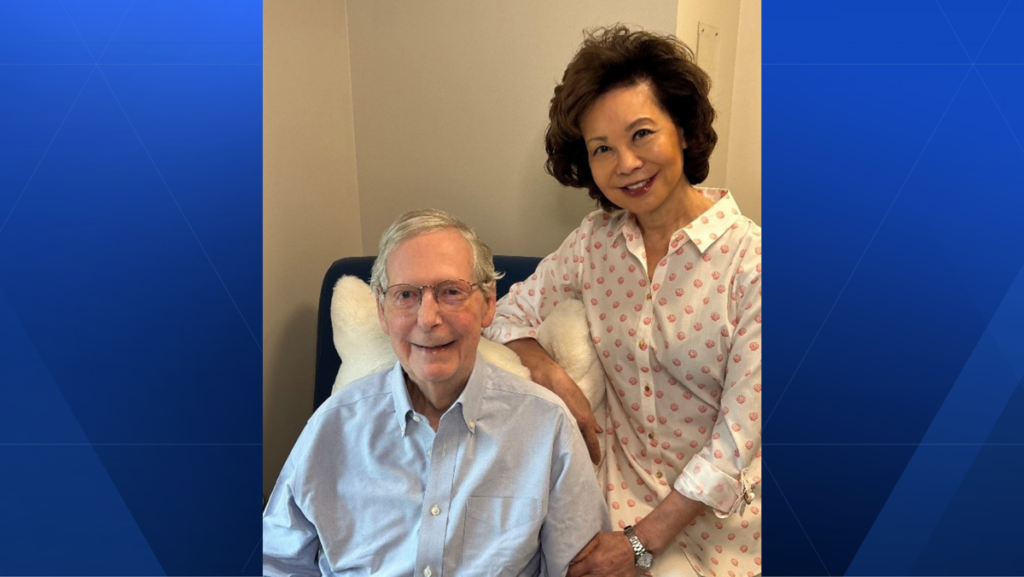 Mitch McConnell shares new photo, health update; says he won't attend Fancy Farm