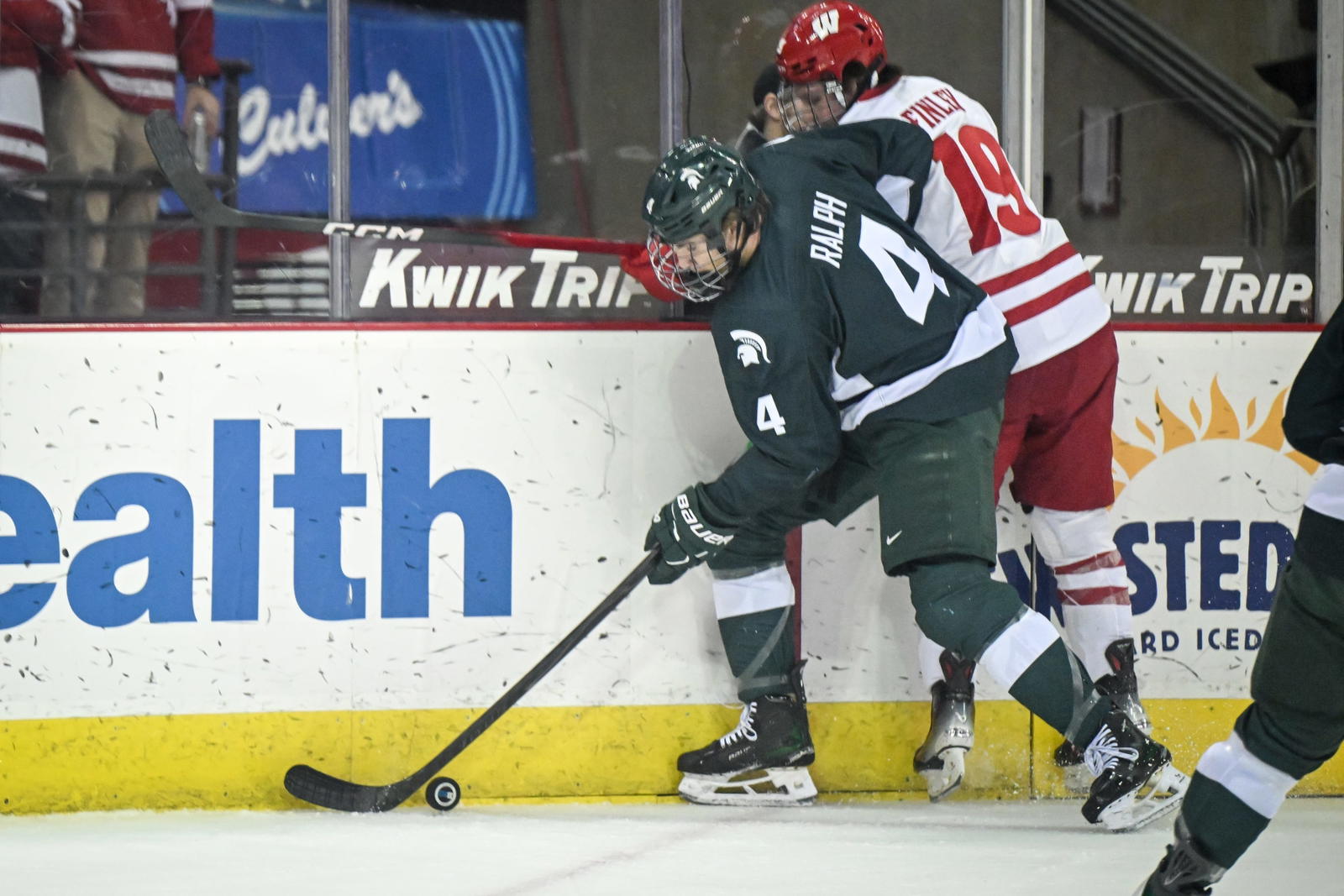 2024 second-round pick initially made jump from St. Cloud State To Michigan State last season before getting sample of games in AHL, where he is expected to play in 2026-27