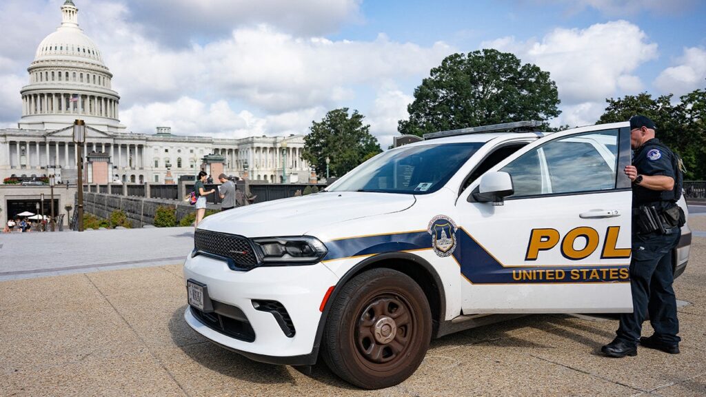 Armed man arrested at US Capitol barricade as police probe why he drove onto restricted grounds Armed man arrested at US Capitol barricade as police probe why he drove onto restricted grounds