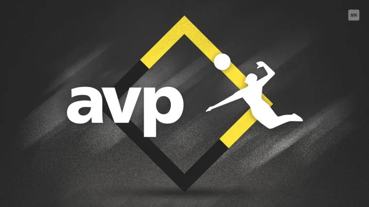 AVP volleyball logo