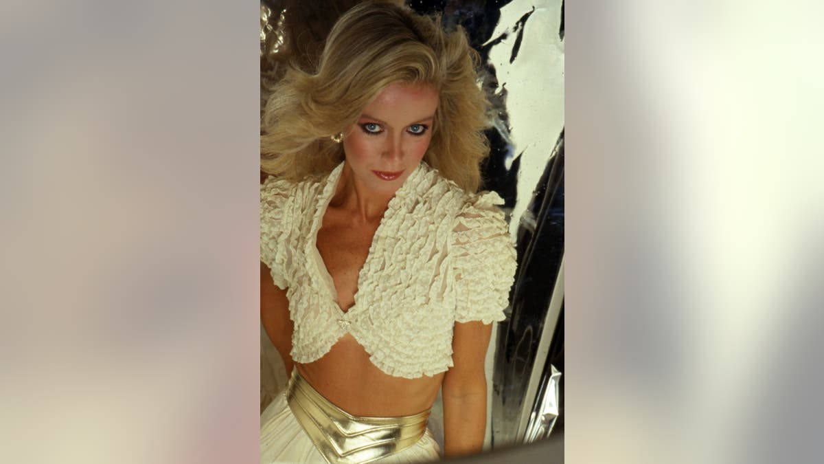 Donna Mills poses for a portrait during a studio session in Los Angeles.