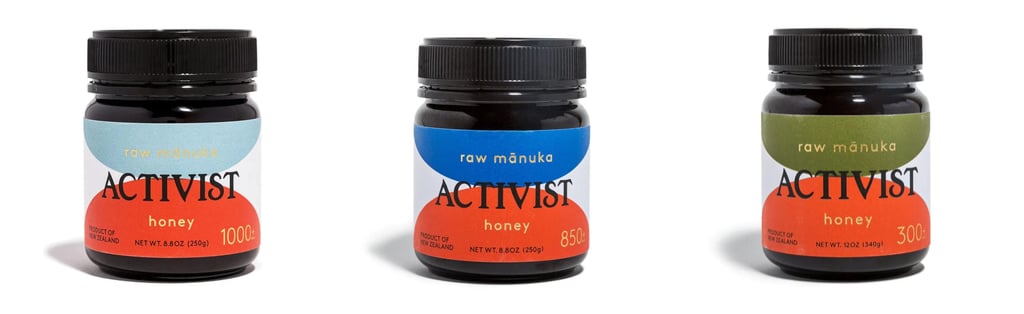 Raw manuka honey products from Activist. Photo: Handout