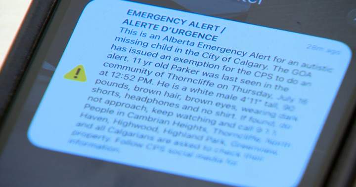 Search for missing Calgary boy prompts concerns over when Amber Alerts are issued Search for missing Calgary boy prompts concerns over when Amber Alerts are issued