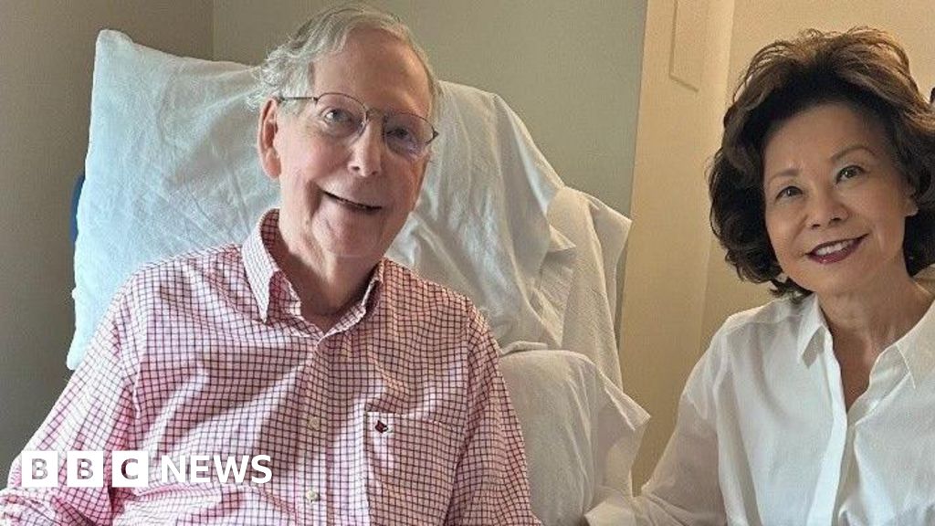 US Senator Mitch McConnell says absence due to fall and pneumonia US Senator Mitch McConnell says absence due to fall and pneumonia