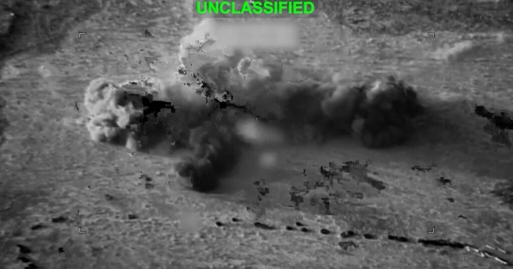 U.S. military releases video of latest strikes on Iran U.S. military releases video of latest strikes on Iran