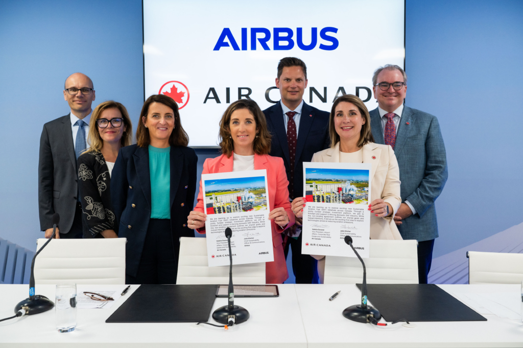 Air Canada and Airbus launch SAF investment platform Air Canada and Airbus launch SAF investment platform