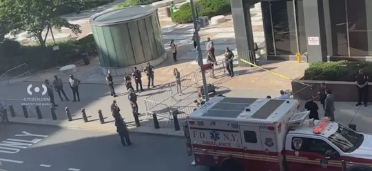 federal plaza incendiary device