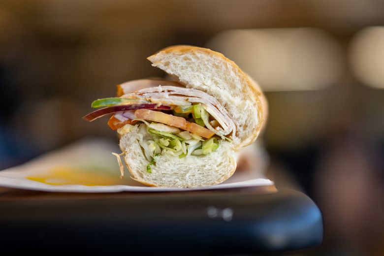 A Subway sandwich on January 12, 2023, in Austin, Texas.