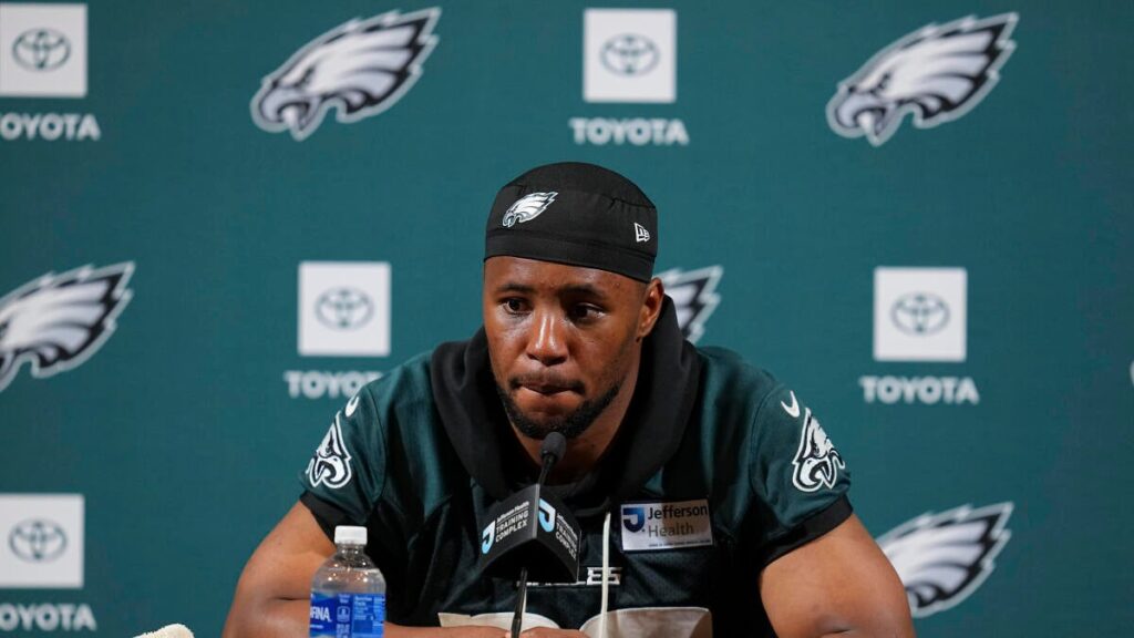 Eagles’ Saquon Barkley, family unharmed after attempted home invasion Eagles' Saquon Barkley, family unharmed after attempted home invasion