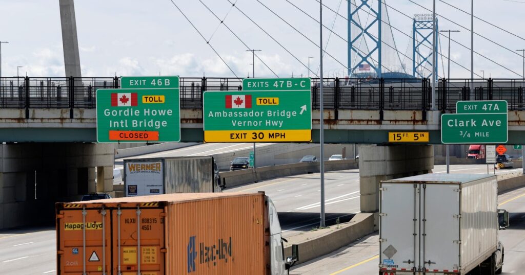 Canada cancels Gordie Howe Bridge opening event with U.S. after Trump imposes 50% tariffs Canada cancels Gordie Howe Bridge opening event with U.S. after Trump imposes 50% tariffs