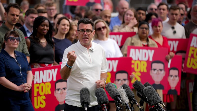 Britain hopes this former mayor will save its economy. We went to Manchester to find out why Britain hopes this former mayor will save its economy. We went to Manchester to find out why