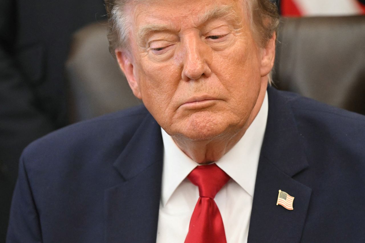 President Donald Trump in the Oval Office of the White House on July 13, 2026.