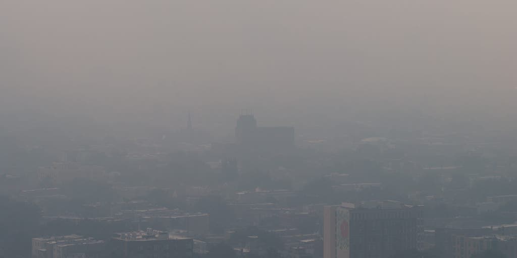 Three major US cities rank among worst air quality in the world as Canadian wildfire smoke invades America Three major US cities rank among worst air quality in the world as Canadian wildfire smoke invades America