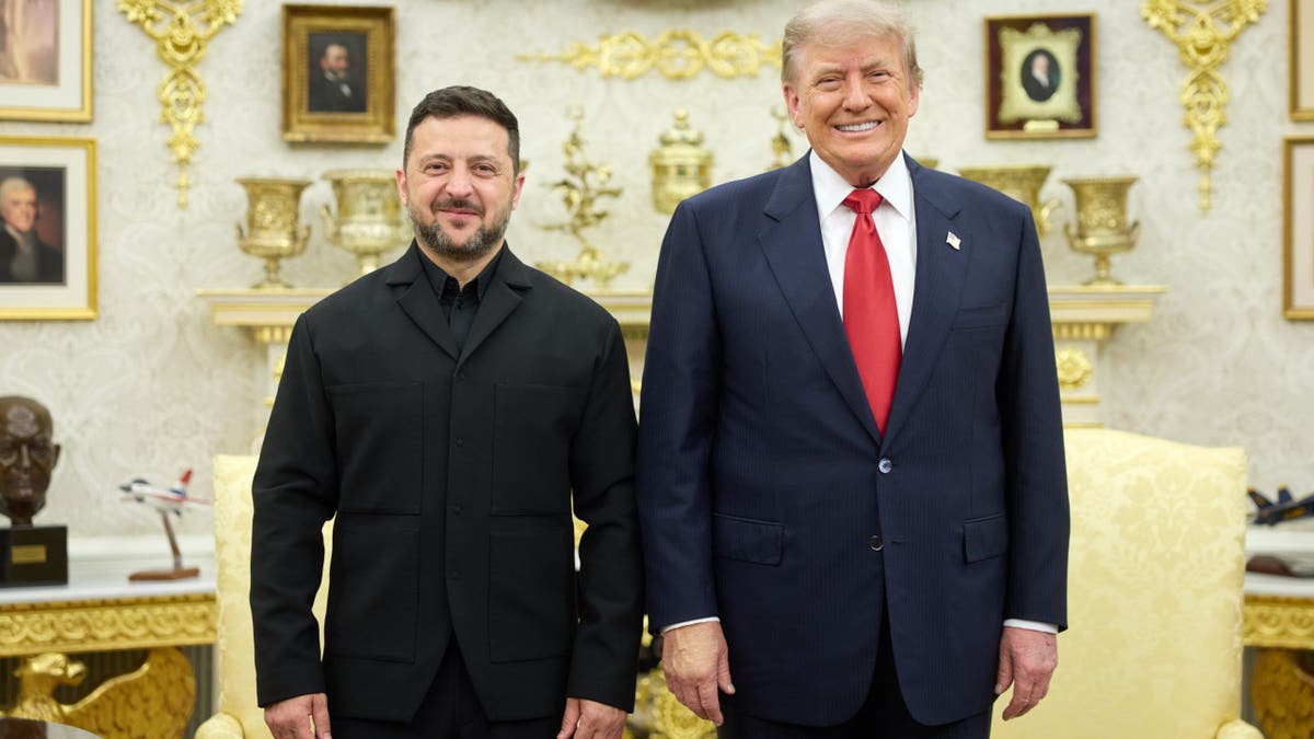 Zelenskyy meets with Trump at White House