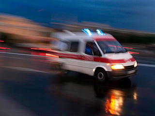Police investigate after pickup ploughs into Buddhist procession, leaving many injured.