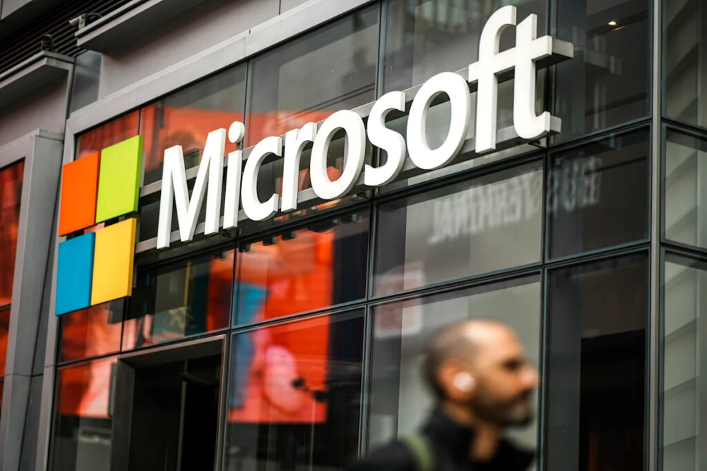 Microsoft's stock rockets more than 15% for largest single
