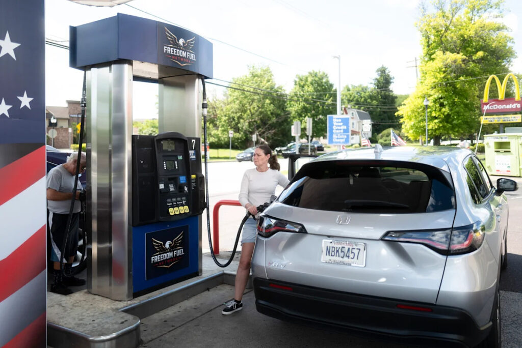 Trump touts mysterious ‘Freedom Fuel’ network of cheap gas stations as pump prices rise Trump touts mysterious 'Freedom Fuel' network of cheap gas stations as pump prices rise