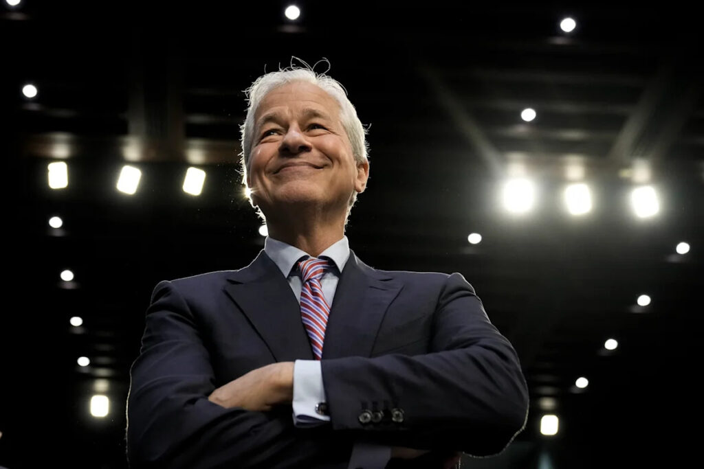 JPMorgan notches record quarter as CEO Jamie Dimon calls the banking environment ‘close to as good as it gets’ JPMorgan notches record quarter as CEO Jamie Dimon calls the banking environment 'close to as good as it gets'