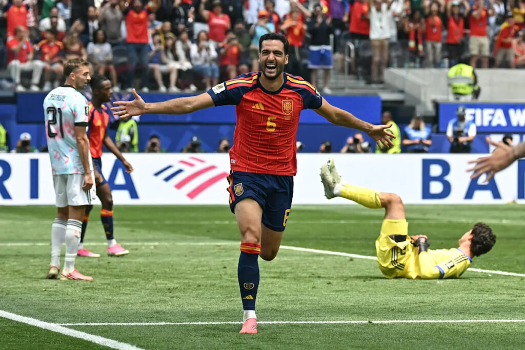 Spain reaches World Cup semifinals as Mikel Merino delivers late winner vs. Belgium Spain reaches World Cup semifinals as Mikel Merino delivers late winner vs. Belgium