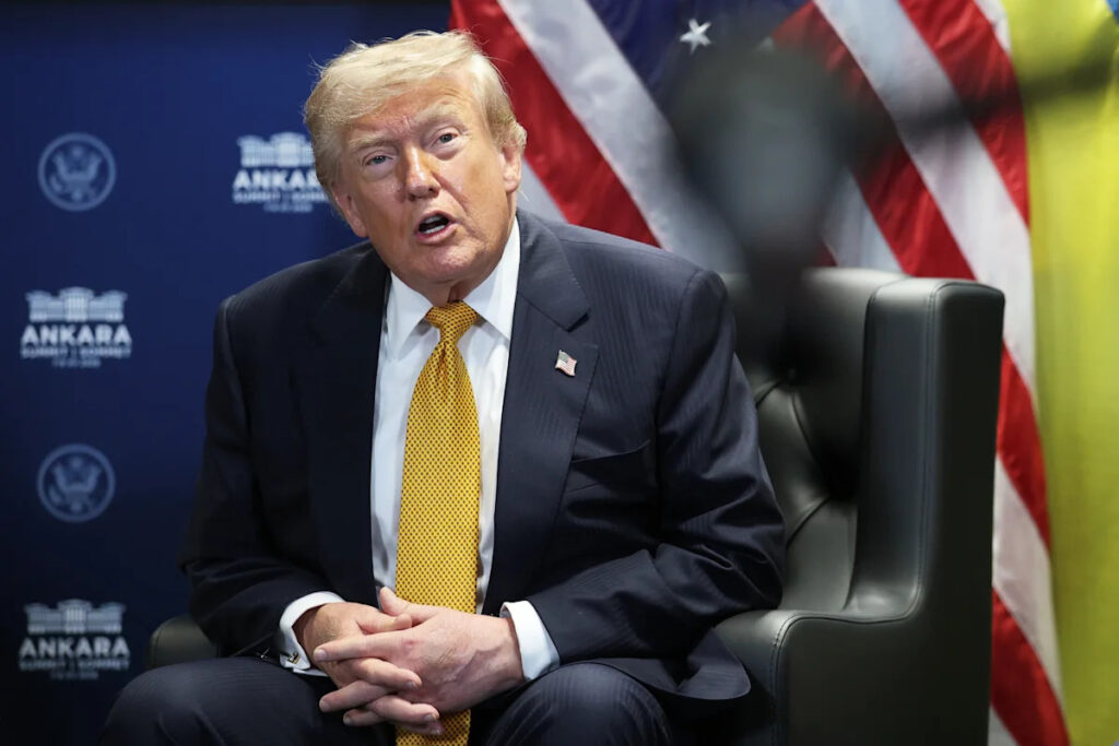 Trump muses about re-implementing a blockade in the Strait of Hormuz and taking over Iran’s Kharg Island saying 'we may just do it without a deal'
