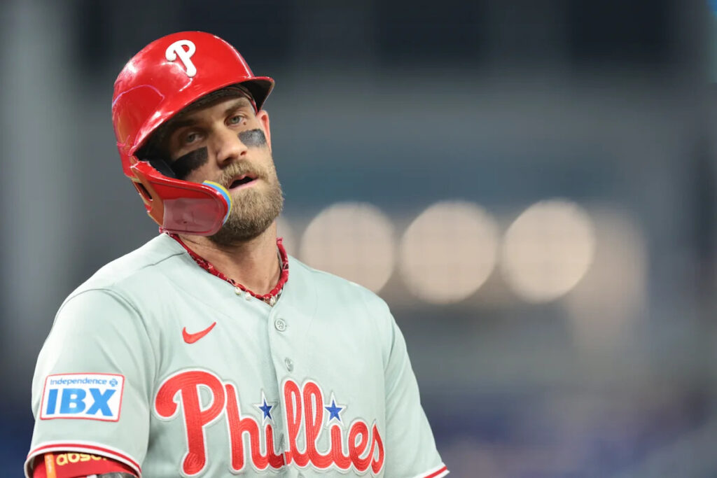 Bryce Harper admits Phillies 'need some help' just before team gets swept by Marlins