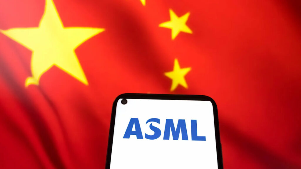 ASML stock falls on reports of fresh competition from Chinese chipmaker