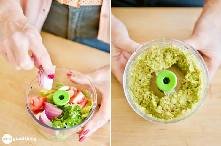 I can whip up fresh guacamole in a minute or two!
