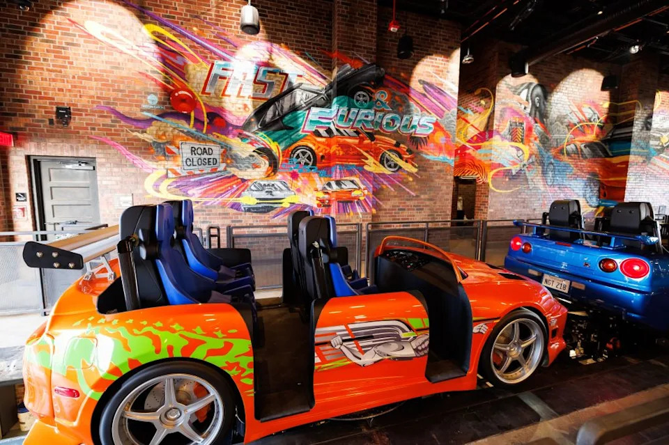 The park's new rollercoaster, "Fast & Furious: Hollywood Drift," has yet to officially open though residents said the screaming is unbearable. Universal Studios Hollywood