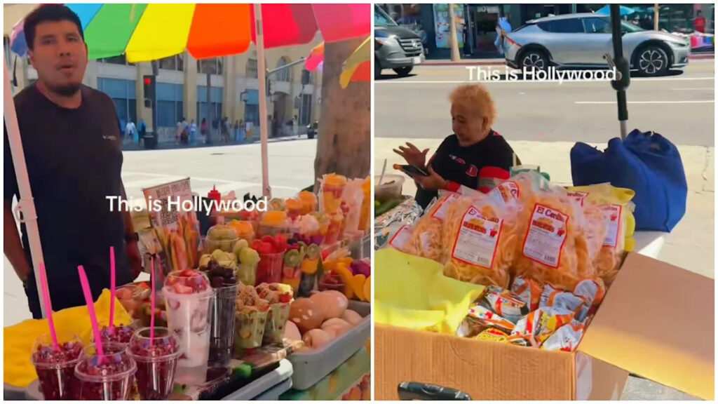 Video of Hollywood Walk of Fame Street Vendors Sparks Debate: ‘Like the Streets of Mexico’