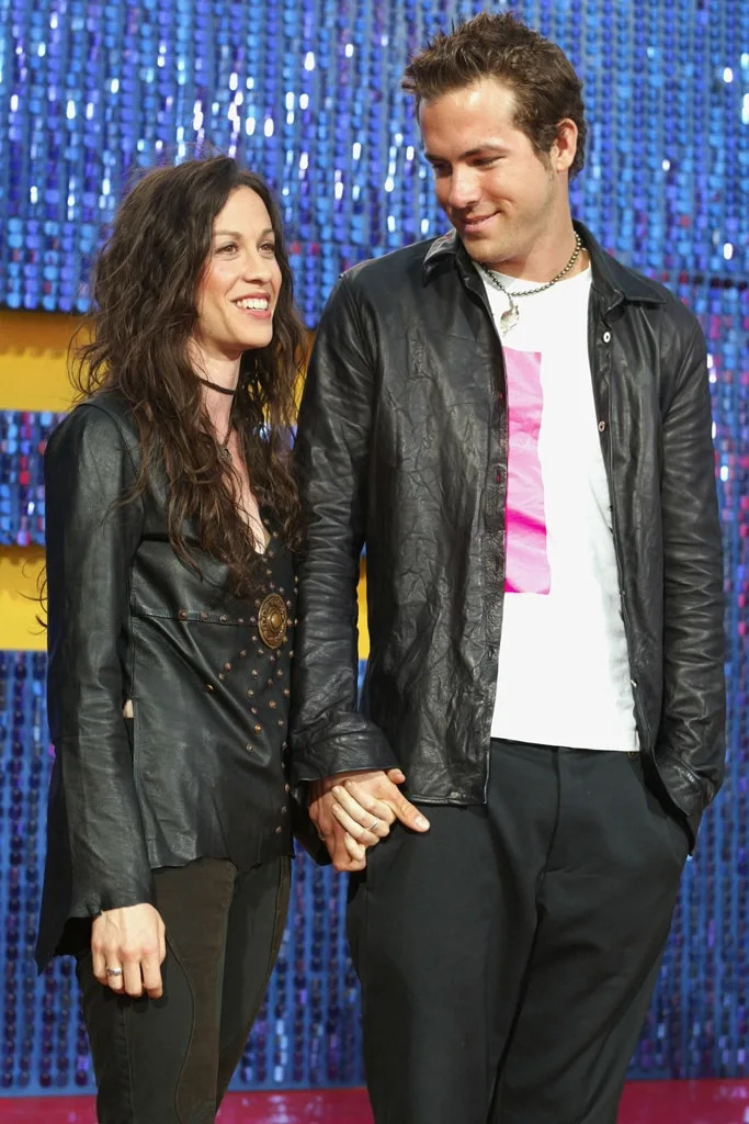 Alanis Morissette and Ryan Reynolds