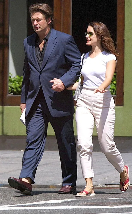 Alec Baldwin and Kristin Davis