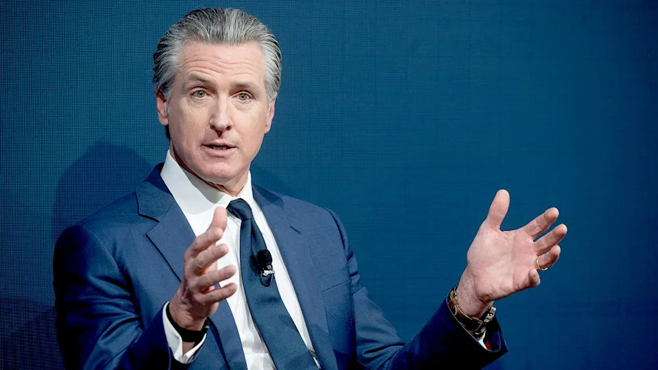 Gavin Newsom in Munich