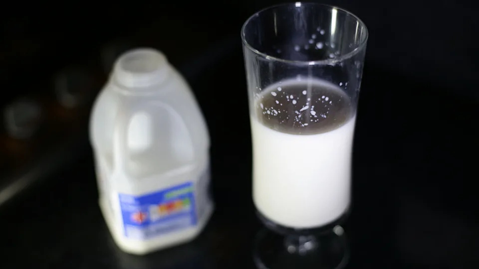 Milk production is down 20%.<span> Credit: PA</span>