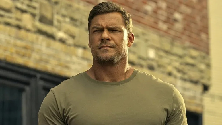 Jack Reacher staring in "Reacher"