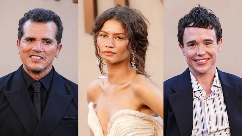 John Leguizamo, Zendaya, and Elliot Page attend The Odyssey New York premiere