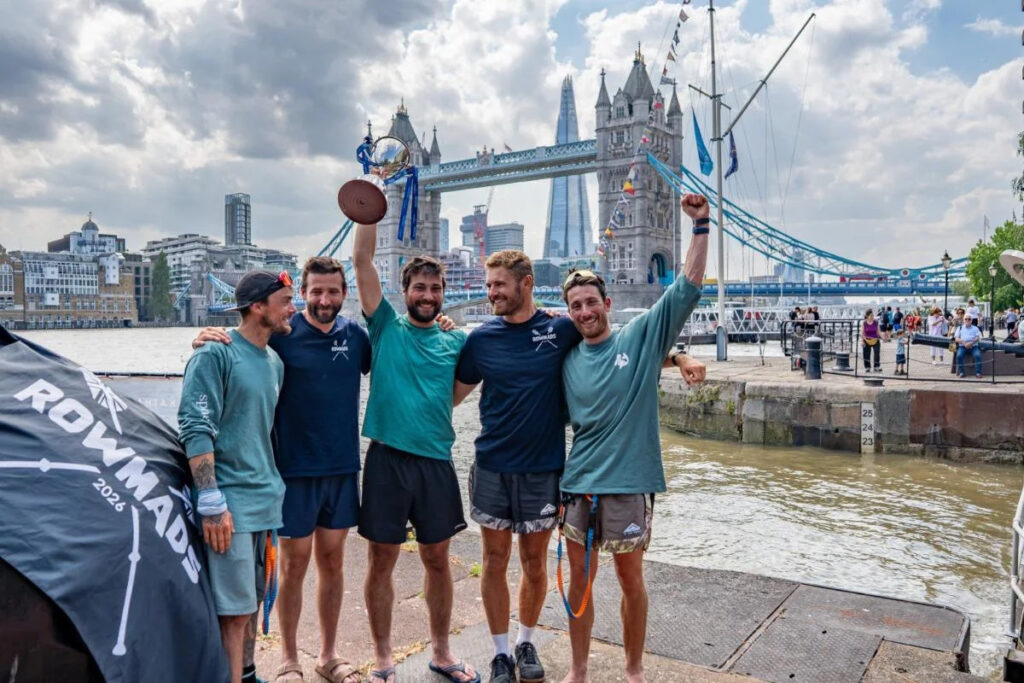 Somerset doctor’s gruelling month rowing at sea leads to breaking world record