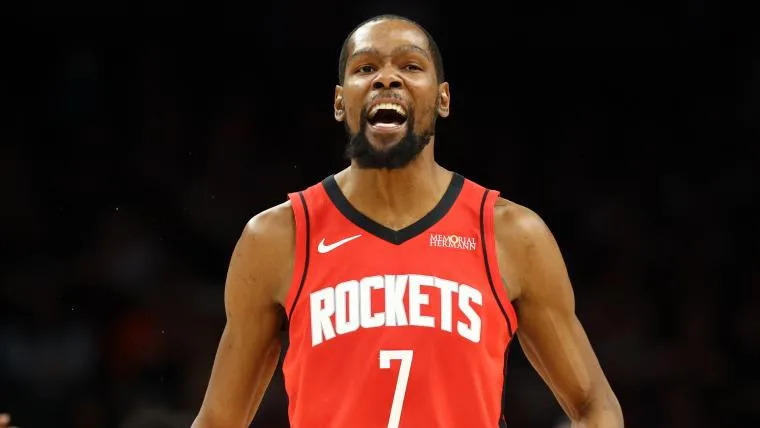 Rockets predicted to flip Kevin Durant for $153M ex-Nuggets NBA champion in 3 Rockets predicted to flip Kevin Durant for $153M ex-Nuggets NBA champion in 3
